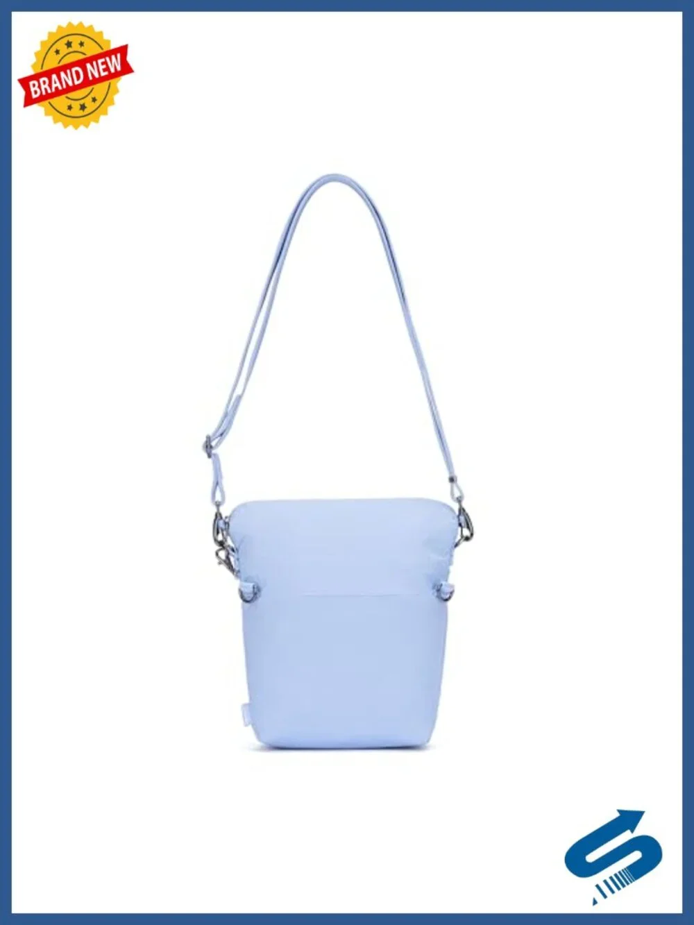 Anti-Theft Convertible Crossbody Bag RFID Blocking Cut Proof Nylon